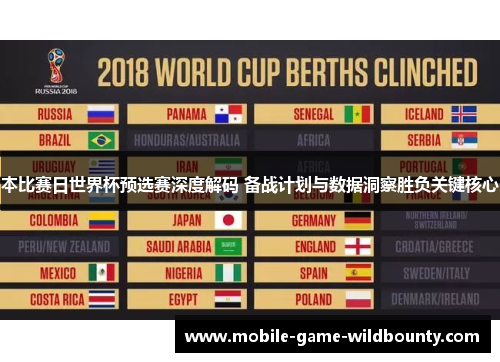 本比赛日世界杯预选赛深度解码 备战计划与数据洞察胜负关键核心